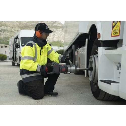 Ingersoll Rand W9691-K4E Cordless 1" High-Torque Impact Wrench Kit with 2" Extended Anvil, Includes 4 BL2022 5.0Ah Batteries and Dual-Bay Charger - size: Extended Anvil, style: 4 Battery Kit