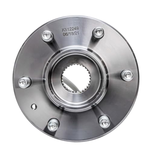Detroit Axle - Pair (2) Rear Wheel Bearing & Hub Assembly for 6 Lugs 2004 2005 2006 2007 Cadillac CTS - style: 512249 x2/Pair