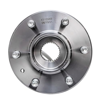 Detroit Axle - Pair (2) Rear Wheel Bearing & Hub Assembly for 6 Lugs 2004 2005 2006 2007 Cadillac CTS - style: 512249 x2/Pair