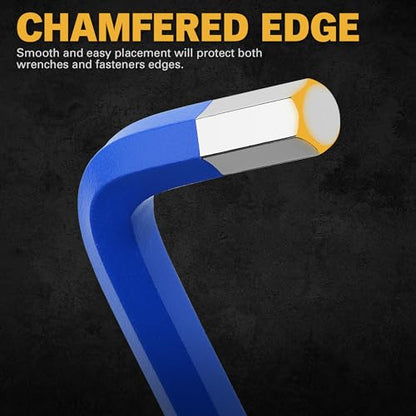 ELEAD Jumbo Hex Key Allen Wrench Set | 13-Piece Metric 2-19mm | Long Ball End Durable S2 | 4" - 13.5" Long | Automotive | Mechanic | Furniture | Professional Grade Tools - style: 13PCS Jumbo Metric