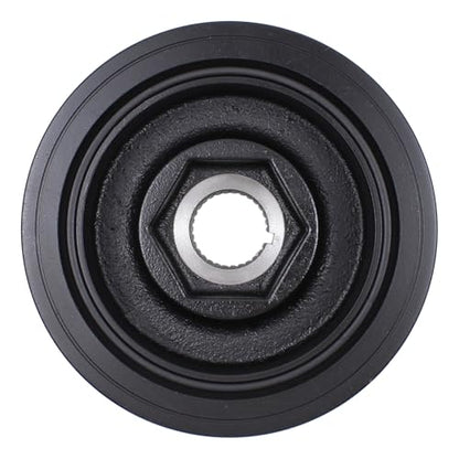 MOTOKU Engine Harmonic Balancer Crankshaft Pulley | for Honda Element 2003-2006, CR-V 2002-2006, Accord 2003-2005, for Acura TSX 2004-2008, RSX 2002-2006