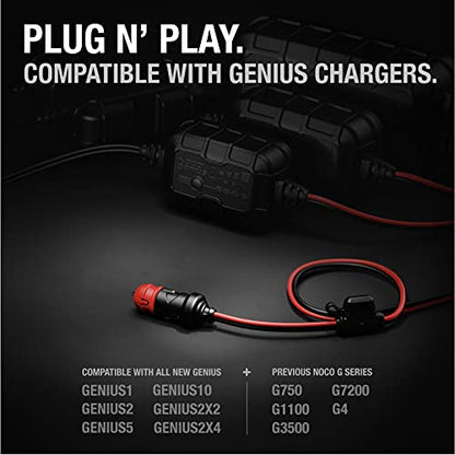 NOCO GC003 X-Connect 12V Dual-Size Male Plug Accessory Genius Smart Battery Chargers