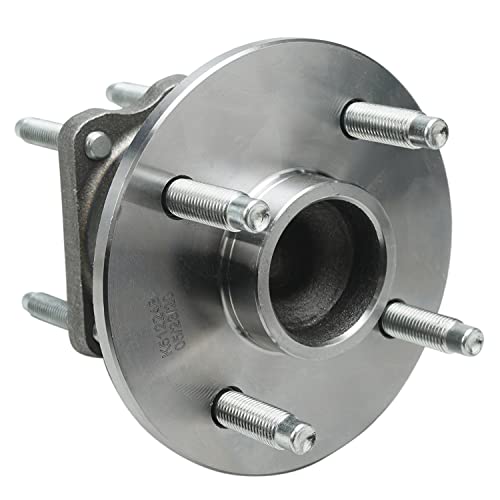 Detroit Axle - 2 Rear Wheel Bearing Hubs for Chevrolet Cobalt Saturn Ion Pontiac G5 Pursuit [4 Lug Non ABS], Wheel Bearing and Hubs Assembly Replacement - style: 512248 x2/Pair