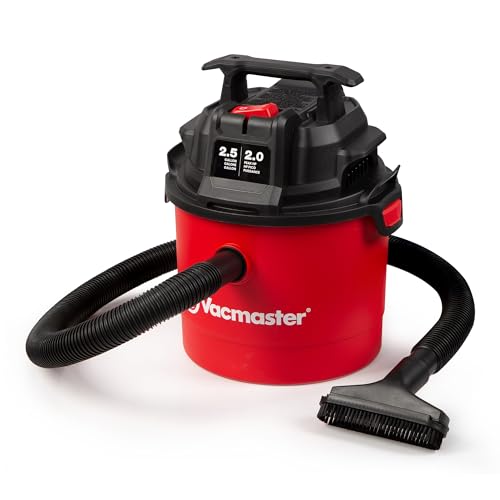 Vacmaster 2.5-Gallon 2 Peak HP Wall Mount Wet/Dry Vac- VOMCM205P 1101 - size: 2.5-Gallon