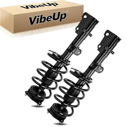 VibeUp 171128L 171128R Front Struts Shocks w/Coil Springs for 2008-2019 Dodge Grand Caravan (Exc. RT/GT), for 2008-2016 Chrysler Town & Country (Exc. S) - size: Front, style: for Dodge Grand Caravan 08-19, Chrysler Town Country 08-16