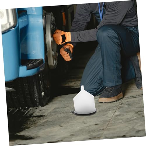 Vaguelly 1set Spill Coolant Filling Funnel Kit for Easy Radiator Fluid Handling Compatibility for Various Car Models Efficient Coolant Fill Workspace