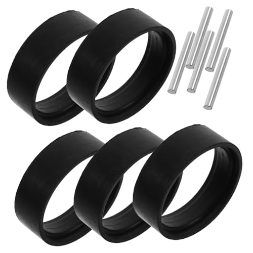 Gatuida 5sets Precision Mechanical Repairs Impact Socket Retainer Ring Rubber Gasket Iron Pin Replacement Wrenches