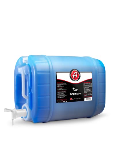 Adam's Car Shampoo (5 Gallon) - pH Best Biodegradable Car Wash Soap for Foam Cannon, Spray Gun or Bucket - High Foam, Scratch-Free Auto Detailing for Cars, Trucks, RVs & Motorcycles - size: 640 Fl Oz (Pack of 1)