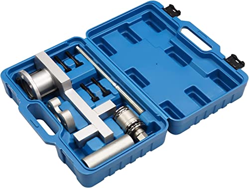 Crankshaft Pulley Removal and Installation Tool Set Compatible with Jaguar Land Rover 3.0lt V6 5.0lt V8 OE# 303-1437 303-1438 303-1439