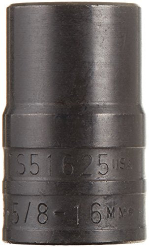 Williams TS51625 1/2 Drive Turbo Socket, 16mm - size: 16 MM