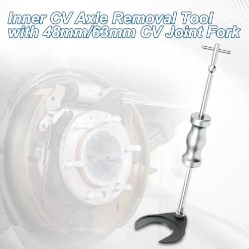 SHOOSHINE CV Axle Removal Tool, Steel CV Axle Puller, Universal Fit Automotive Puller Set (CV Axle Removal Tool with Axle Popper) - size: CV Axle Removal Tool with Axle Popper