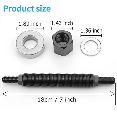 66515 Harmonic Balancer Installation Tool Compatible with Chevy 350 SBC BBC Cranks