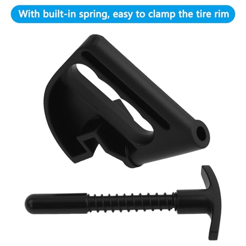 Universal Tire Bead Clamp Tools Drop Center Helper (4 Pack) | Rim Pry Solid Nylon Plastic No Scratches Built-in Spring for Most Vehicle Motorcycle Low Profile Tire - style: 4 Pack