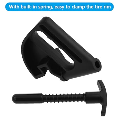 Universal Tire Bead Clamp Tools Drop Center Helper (4 Pack) | Rim Pry Solid Nylon Plastic No Scratches Built-in Spring for Most Vehicle Motorcycle Low Profile Tire - style: 4 Pack