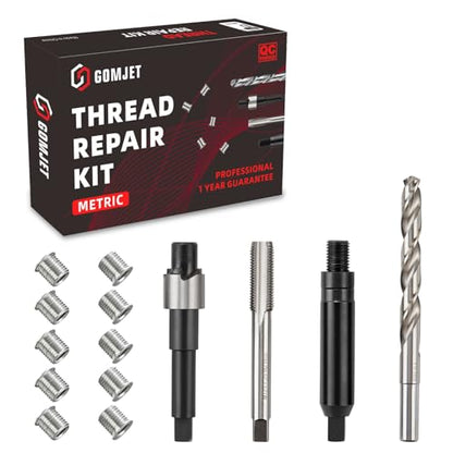 M10X1.25 Metric Thread Repair Kit, with M10X1.25X14MM Stainless Steel Insert Qty 10 - size: M10x1.25x14mm