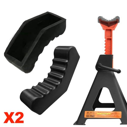 6Ton Car Jack Stand Rubber Pad Slotted Lift Floor Adapter Repair Tool Frame Rail Pinch Weld Lifting Universal Repair Tools Safety Grip Pads - color: Black, size: 6 Ton