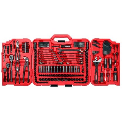 STARWORK TRUE MECHANIC™ 313-Piece Mechanics Tool Set and Socket Set | Professional, SAE/Metric
