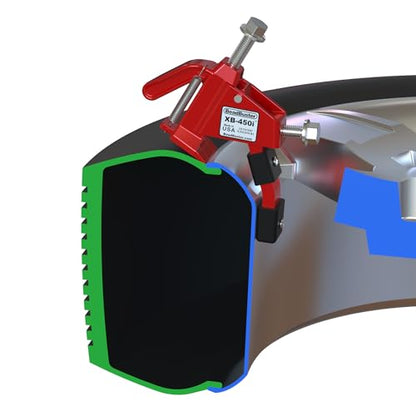 BeadBuster Extended Clamp Arm for XB-450i - for Automotive Contoured Wheels