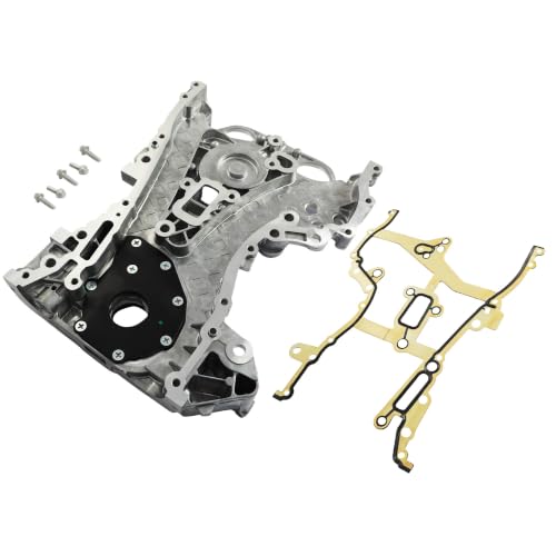 2011–2021 Engine Timing Cover & Gasket Fit For Buick Chevrolet 1.4 L4 Turbo | 1.4L Engine Timing Cover w/ Gasket Fit For Buick Encore Chevrolet Trax Sonic Cruze Limited L4 Turbo 11–21,28290048 55562793 - size: GM 1.4 timing cover