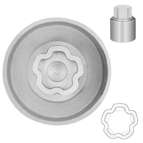 803 Wheel Locking Nut Key for Jeep Renegade Wrangler Cherokee Dodge Journey 2016-2020, 29mm Lock Bolt Inner Dia Anti-Theft Lug Nut Removal Tool - size: 803