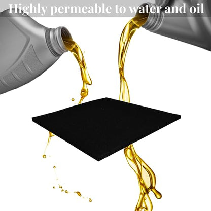 3 Pcs 22'' Oil Drain Splash Pad, No Splatter Pad Square Pad Fits Most Oil Drains Anti Splash Oil Change Mat for Car Changing Oil Transmission Drain Pan - size: 3 PCS 22 IN