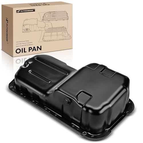 A-Premium Engine Oil Pan Sump with Drain Plug | Compatible with Honda Accord 1990-1997, Odyssey 1995-1997, Prelude 1992-1996, Isuzu Oasis 1996-1997, Acura CL 1997-1997