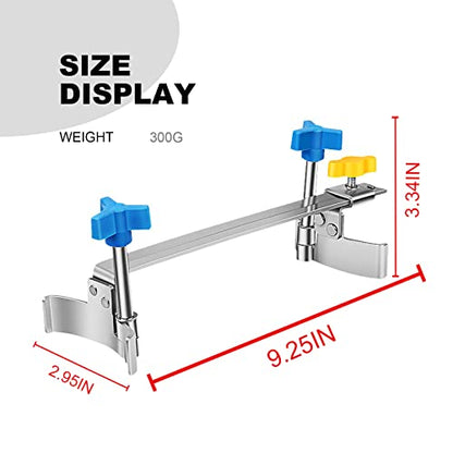 Saihisday Timing Locking Tool Kit Cam Lock Tool Camshaft Sprocket Clamp Kit Camshaft Gear Holder Dual Cam Clamp(Stainless Steel)