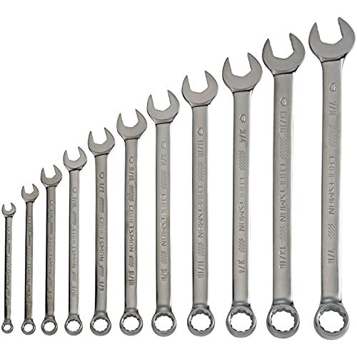 CRAFTSMAN SAE Long-Panel Wrench Set, 11 Piece (CMMT87014) - style: 11 Piece SAE