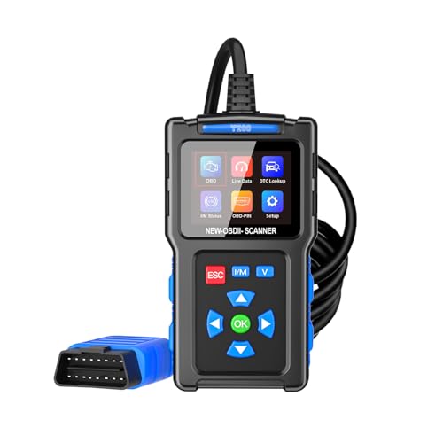 OBD2 Scanner Diagnostic Tool,2.4-inch TFT Color Screen, Car Code Reader OBDII/EOBD Scan Tool, Check Engine Light/Read Clear Fault Codes/Smog Check/DTC Lookup Live Data Stream