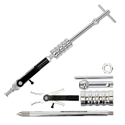 Double Headed Internal Bearing Puller, Expandable Collets 16-45mm | Slide Hammer Insert, Bearing Remover Extractor Tool, Heavy Duty, Automotive Repair Tool, For Professional and DIY Use