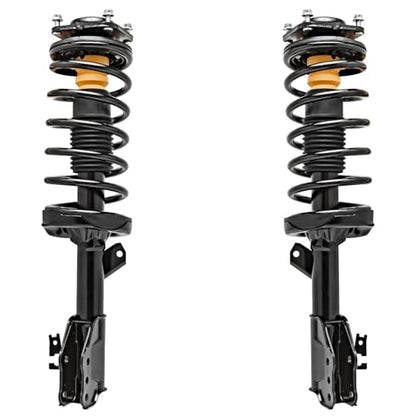 Detroit Axle - Front Struts with Coil Spring + Sway Bars End Link Replacement for 2001 2002 2003 2004 2005 2006 Mazda MPV - 4pc Set - size: 4QS47137/Shock Kit
