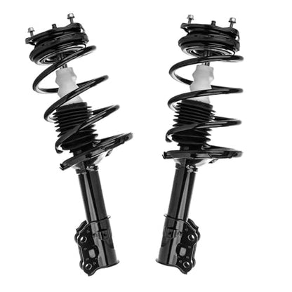 Detroit Axle - FWD Front Struts Sway Bars for 2006-2011 Kia Rio5, 2 Struts with Coil Springs 2 Sway Bar End Links 2007 2008 2009 2010 Suspension Replacement - size: 4QS54328/Sway Kit