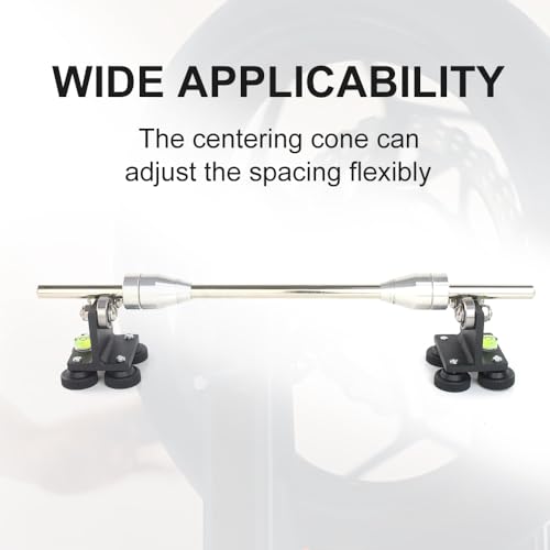 Xitomer 13-30mm Axle Motorcycle Bike Wheel Balancer Tire Balancing Weights Street Truing Stand Bike Wheel Repair Truing Stand Wheel