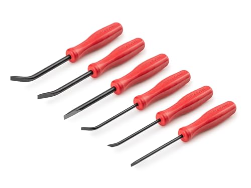 TEKTON Mini Pry Bar Set (6-Piece) | LRD90806 | Made in USA - size: 6-Piece Set