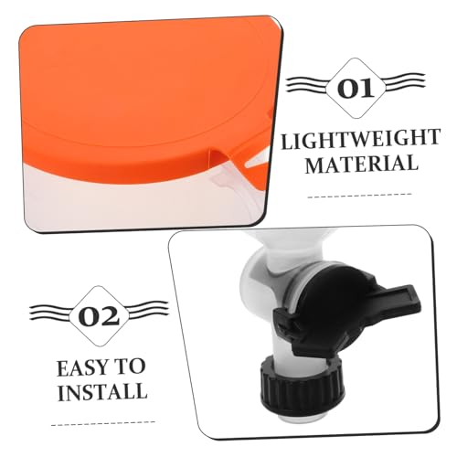 Unomor Spill Coolant Filling Kit Radiator Funnel with Valve Plastic Cooling System Tool for Automotive Radiator Maintenance and Fluid Handling