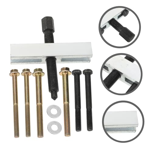 PRETYZOOM Heavy Duty Universal Bearing Puller Tool Set for Automotive Mechanics Crankshaft Pulley and Timing Gear Removal