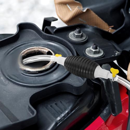 SOLUSTRE 1set Siphon Hand Pump Kit for Fuel Transfer Manual Hose Pump for Automotive and Household Use Complete Accessories for Efficient Liquid Transfer