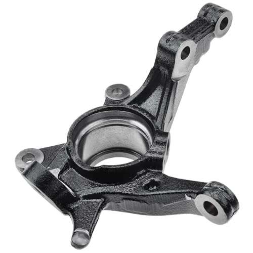Detroit Axle - 3pc Front Right Knuckle Kit for 2014 2015 2016 2017 Hyundai Accent, Passenger Side Steering Knuckle, Wheel Hub Assembly, Wheel Bearing Replacement - size: 3UW471942/Kit