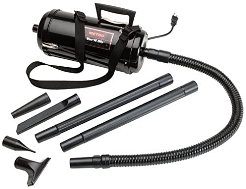METROVAC Vacuum VNB-73B Blower Vacuum - 1-Quart Capacity, 4 Horsepower Motor, Portable and Durable, All-Steel Construction, Includes Accessories - style: 3ft Hose Kit