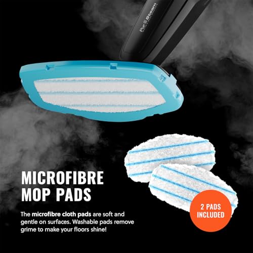 PurSteam Multi-Surface Steam Mop Floor Cleaner for Hardwood, Tile & Carpet | Multi-Surface Floor Cleaner for Hardwood, Tile, Laminate & Carpet | Fast Heating, Lightweight & Chemical-Free Cleaning - size: Steam Mop - Multi-Surface