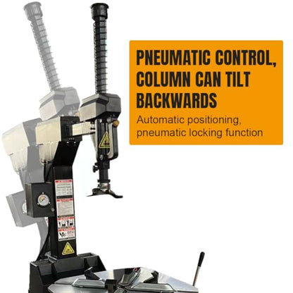 Economic Tire Changer and Wheel Balancer Combo with Rear-Tilt Technology, 110V for 10-26" Rims, Value Tire Service Set for Professional Use