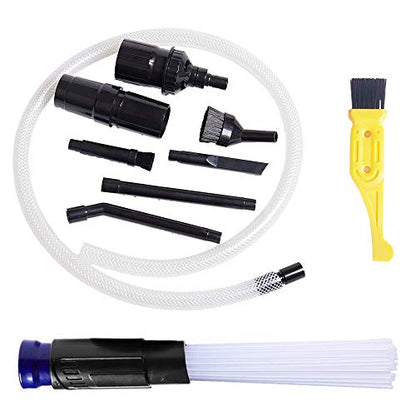 1-1/4inch & 1-3/8'' Vacuum Attachments Mini Micro Tool Attachment 9 Piece Set