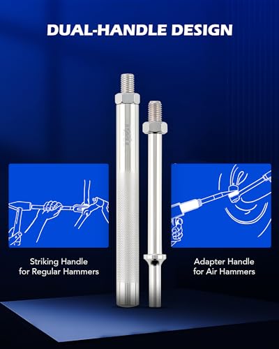 Orion Motor Tech Pickle Fork Tool Set, 5pcs Ball Joint Separator Tool, Heavy Duty Tie Rod Removal Tool for Car Van Light Truck, Ball Joint Remover for Pitman Arm Removal - style: Manual and Air Use