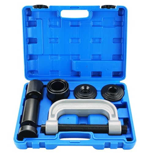 Heavy Duty Ball Joint Press and U Joint Removal Tool Kit | Ball Joint Separator Tool for U Joint and Brake Anchor Pin Tools, for 2WD and 4WD Cars and Light Trucks