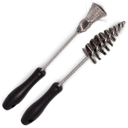 SMMS 2PCS Injector Sleeve Cup Bore Seat Cleaning Brush Kit for Ford Powerstroke 7.3L 6.0L 6.4L 6.7L 1994-2018, Caterpillar(CAT) 3126 C7 C9 Navistar, Replaces OE AP0084 AP0085 3252