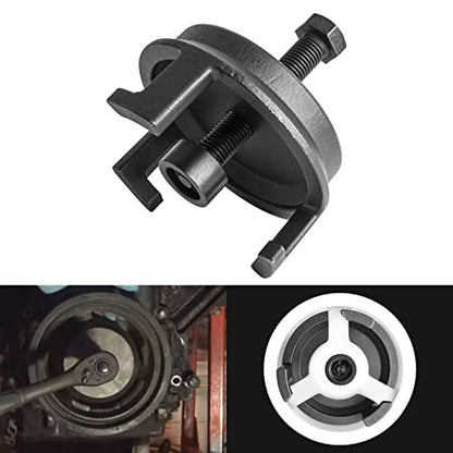 25264 GM Harmonic Balancer Puller Crank Pulley Puller for LS Engine, Heavy Duty Harmonic Balancer Removal Tool Without Tapped Holes, No Radiator Removal Required, Fits Chevy Chevrolet LS1 V8