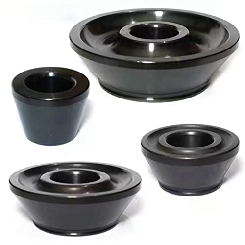 Wheel Balancer Cone, 4pcs Tire Balancing Machine Cones Set #45 Carbon Steel Wheel Balancer Standard Taper Cones Kit for 36MM Shaft, Cone Size 1.77-5.39 Inches - size: 36MM