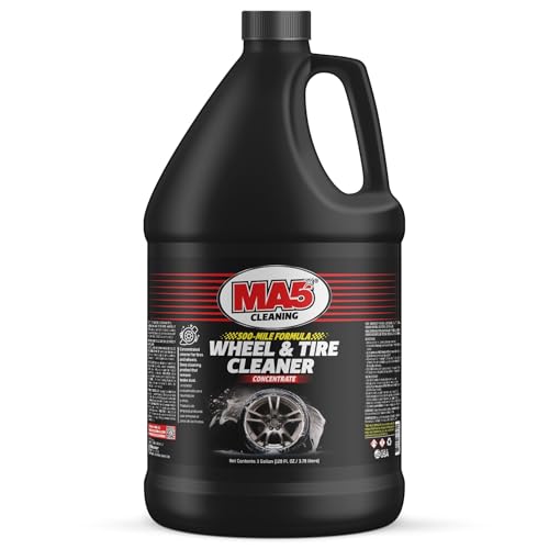 MA5X Wheel and Tire Cleaner | Concentrated, Brake Dust Remover | Rim Cleaner | Gallon Refill | Pack of 1 - size: Gallon (Pack of 1)