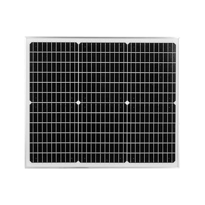 VEVOR 50W 12V Solar Battery Charger Maintainer, Mono Solar Panel Trickle Battery Charger with Upgraded MPPT Controller, IP65 Waterproof for Car Boat RV Trailer Flat Rooftop (Bracket Not Included)