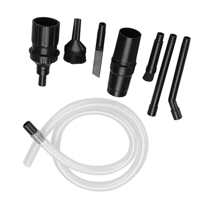 Micro Cleaning Kit, 9Pcs 32mm 28mm Vacuum Cleaners Mini Micro Tool Car Vehicle Cleaning Kit Universal Vacuum Cleaner Attachments for Car Home Workshop Bench
